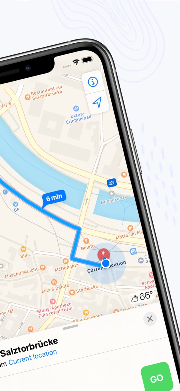Wann screenshot 3 Wann app screenshot showing nearby station details